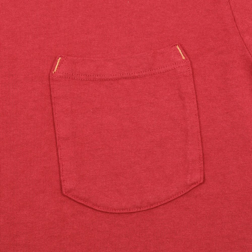 13 Ounce Pocket T-Shirt Vintage Red View 4