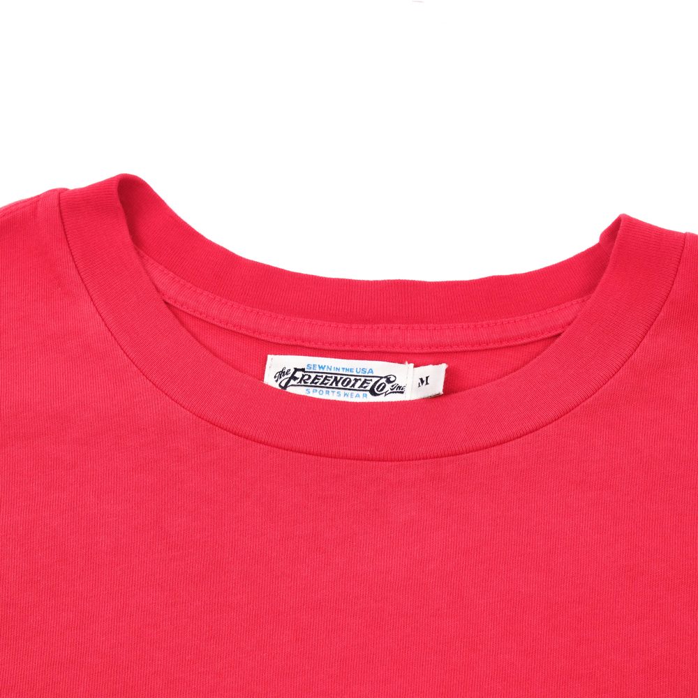 9 ounce Pocketless T-Shirt Vintage Red View 3