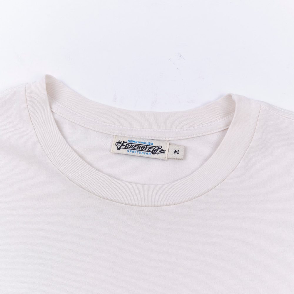 9oz Pocketless T-Shirt Vintage White View 3