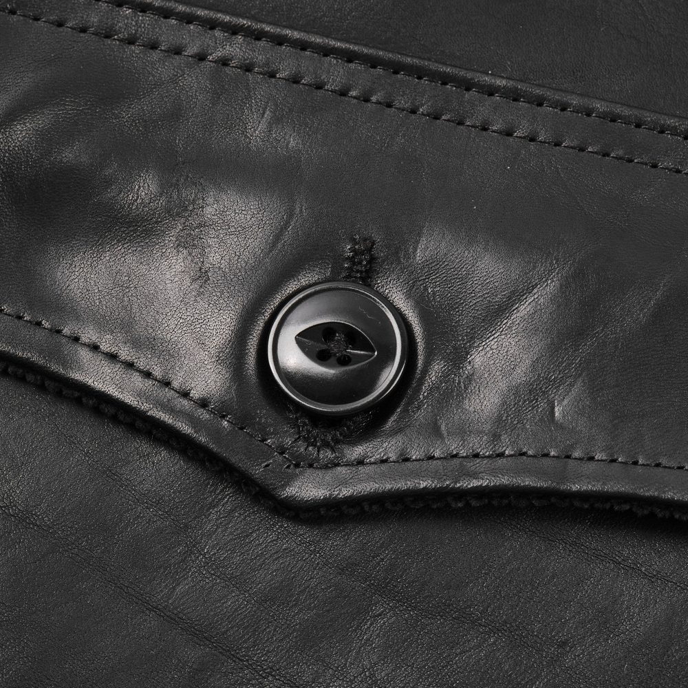 Alcorn Black Bull Leather View 4