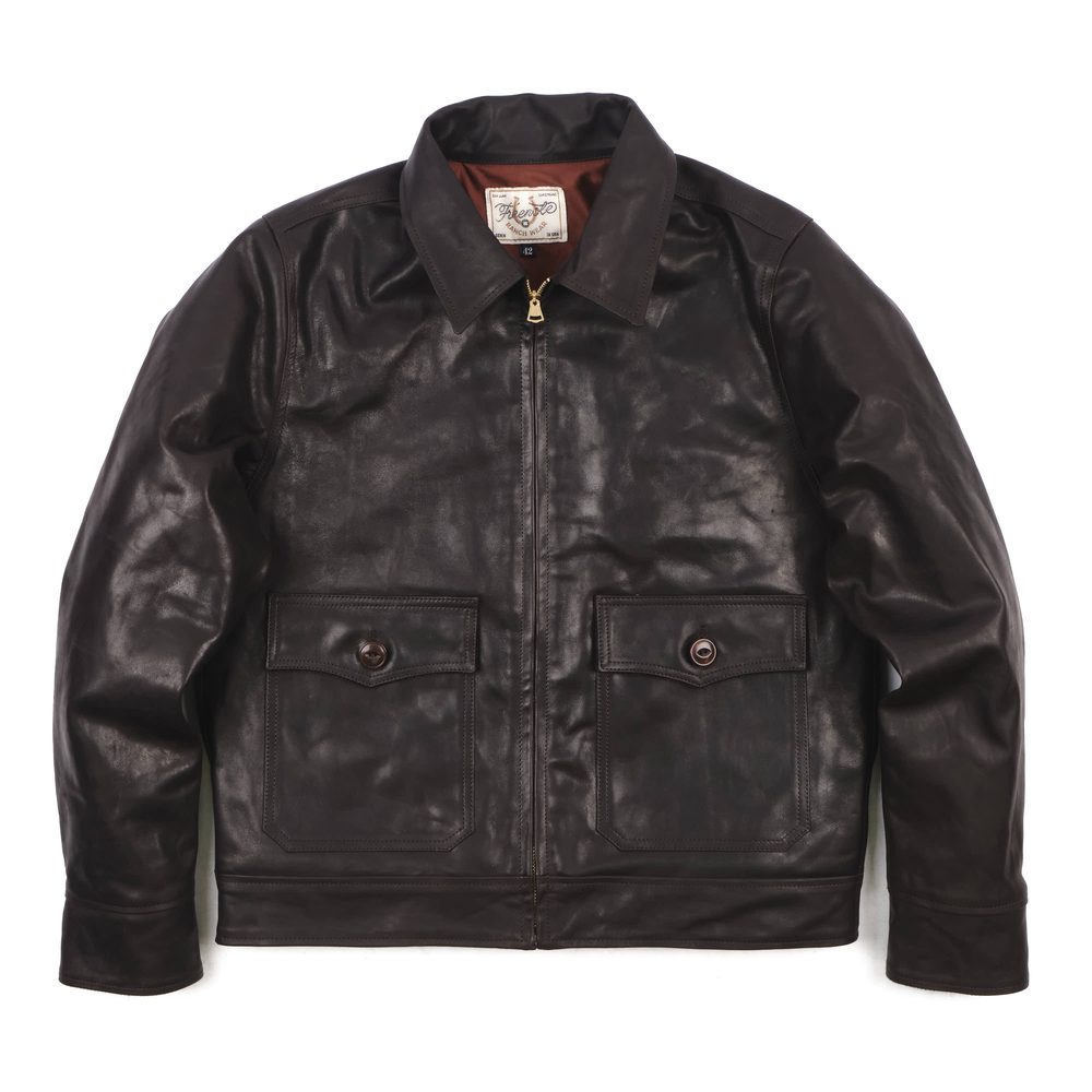 Alcorn Leather Seal Brown Horsehide