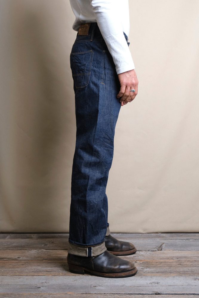 Belford Straight 13 Ounce Natural Rinsed Denim View 4