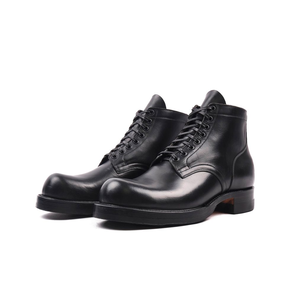 Canyon Loom X VIBERG SERVICE BOOT - 2045 LAST - HORWEEN BLACK STRUCK THROUGH CHROMEXCEL