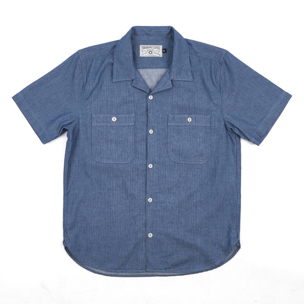 Dayton Blue Herringbone