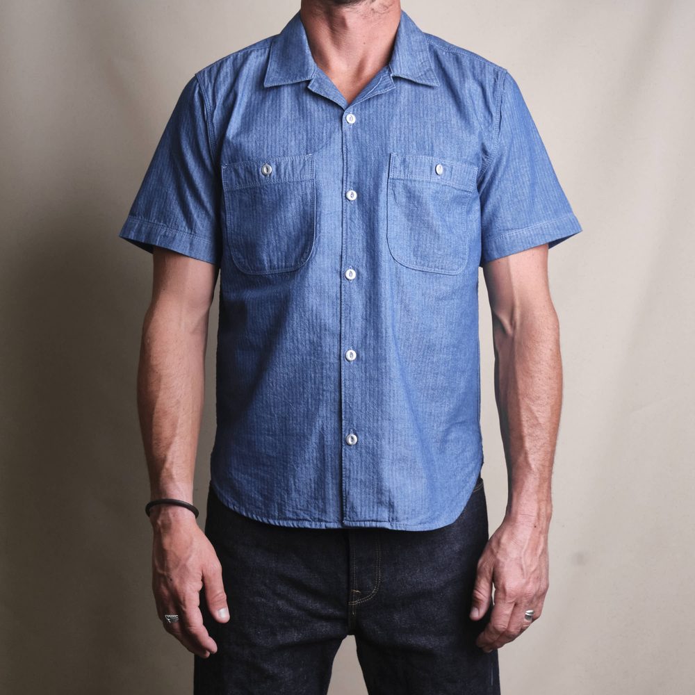 Dayton Blue Herringbone Alternate