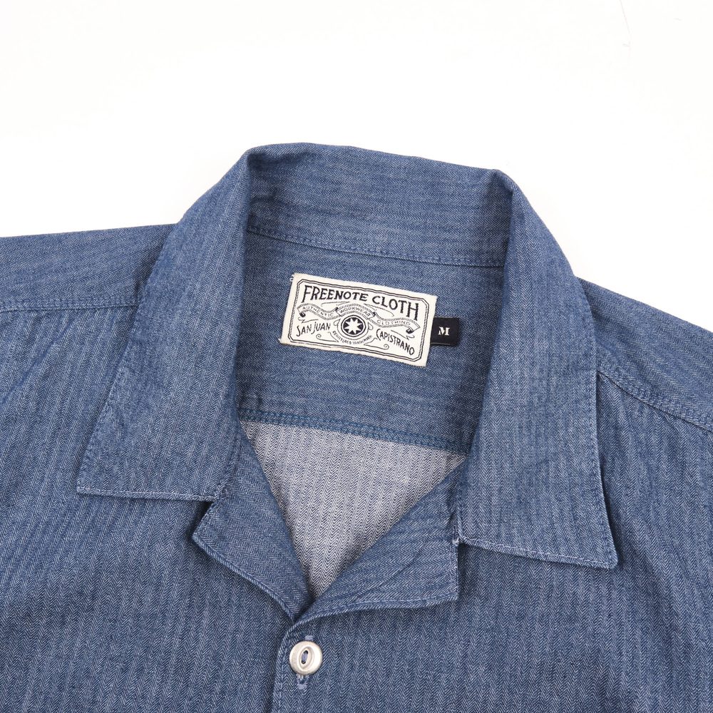 Dayton Blue Herringbone View 3