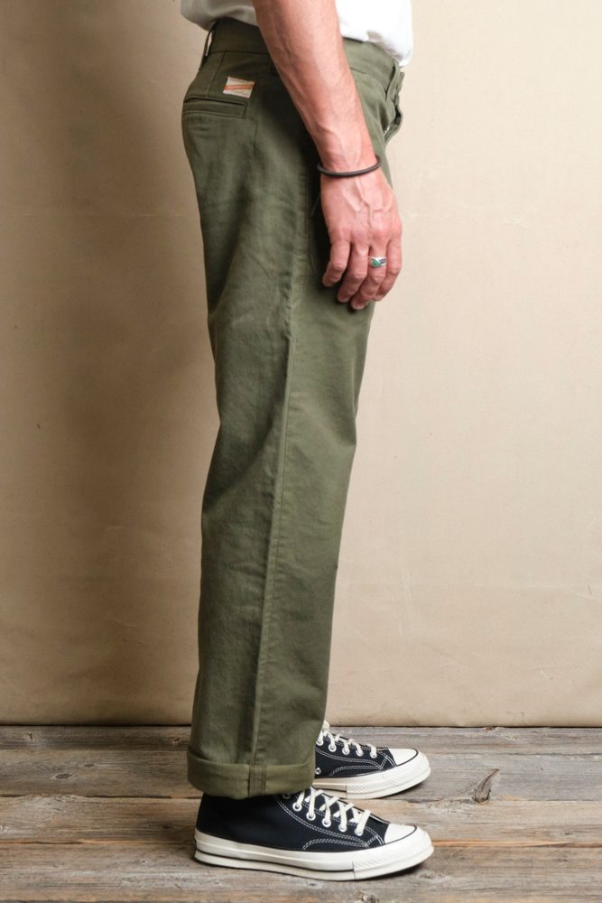Deck Pant <span> Olive </span> View 3