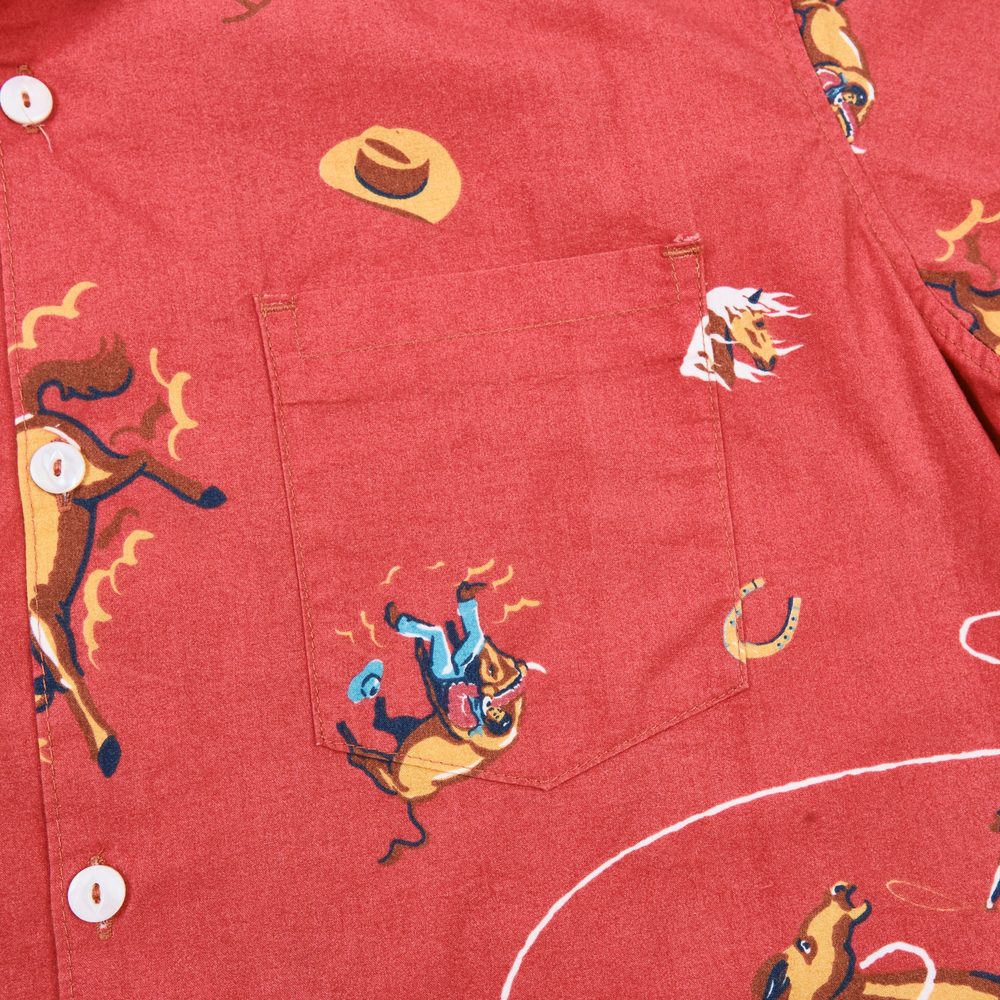 Hawaiian Orange Cowboy View 3