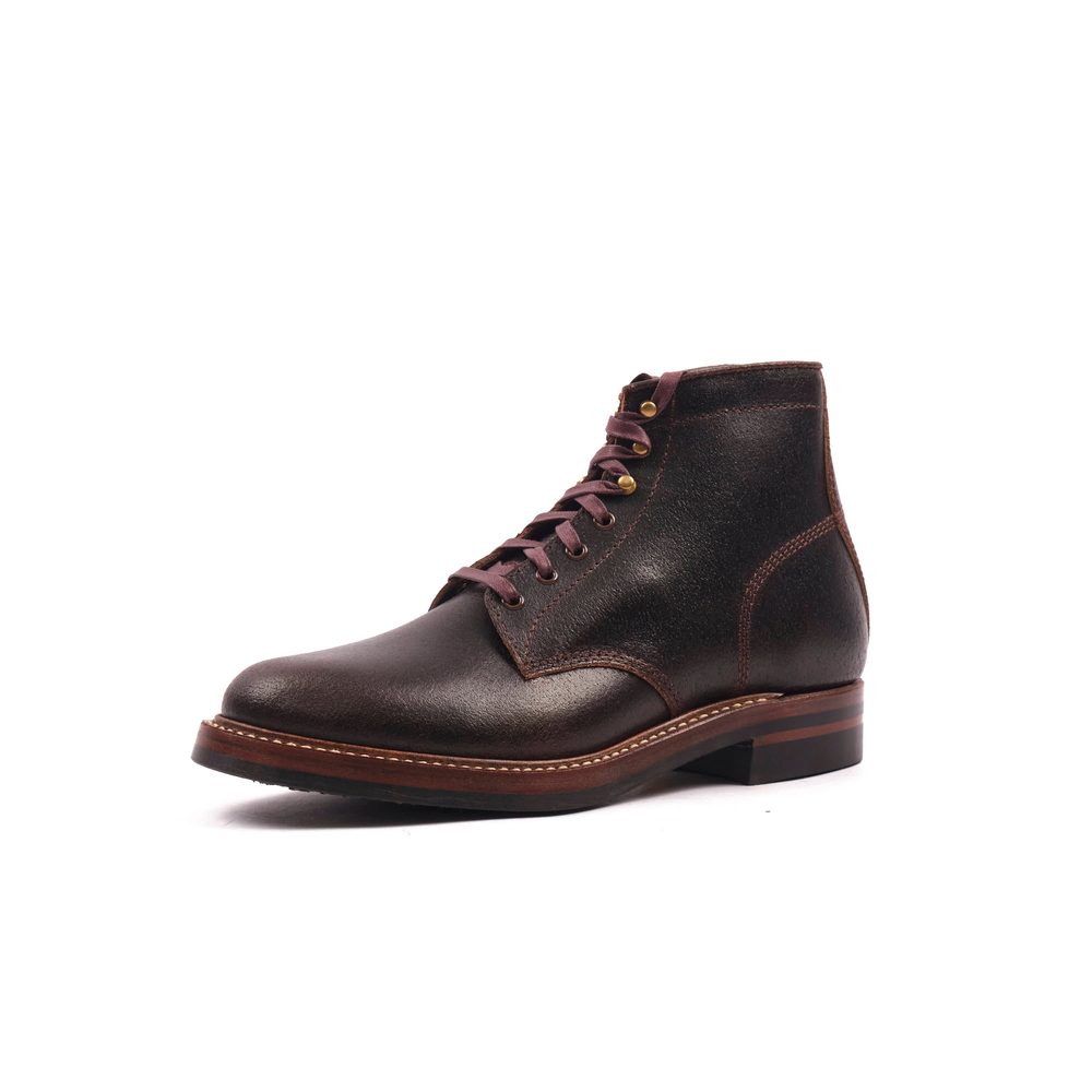 John Lofgren El Capitan Boots - Horween Dark Brown Waxed Flesh View 3