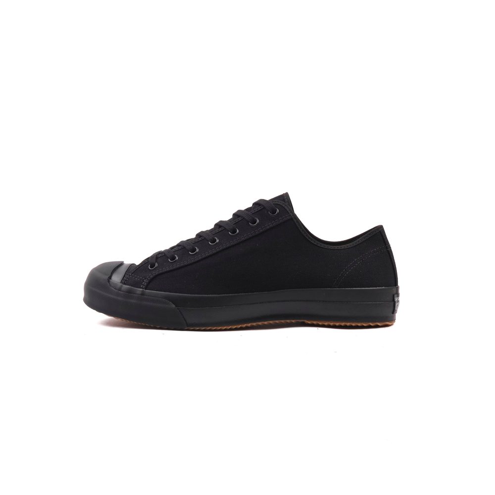 John Lofgren JLB Champion Sneakers - Solid Black Canvas View 4