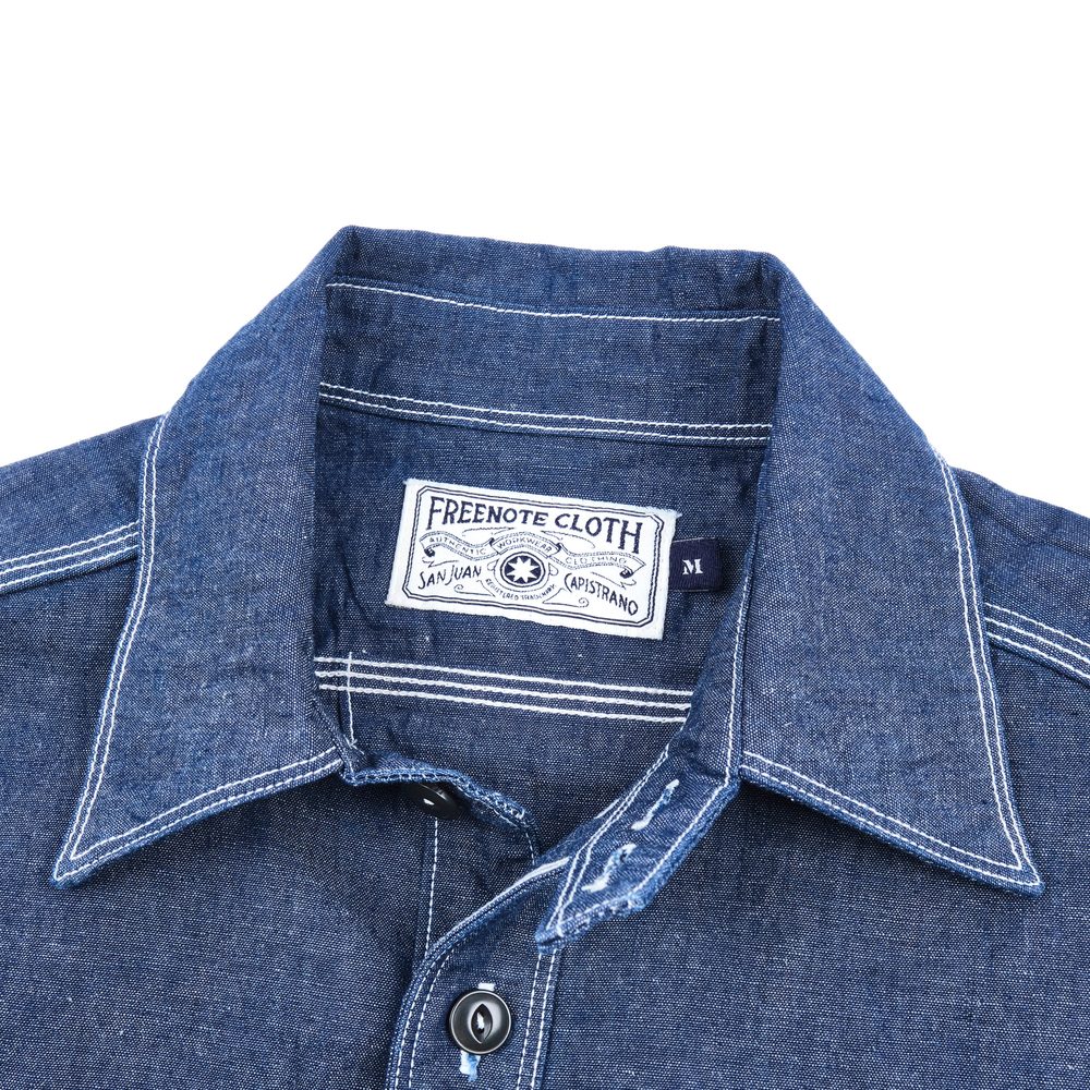 Lambert Slate Chambray View 3