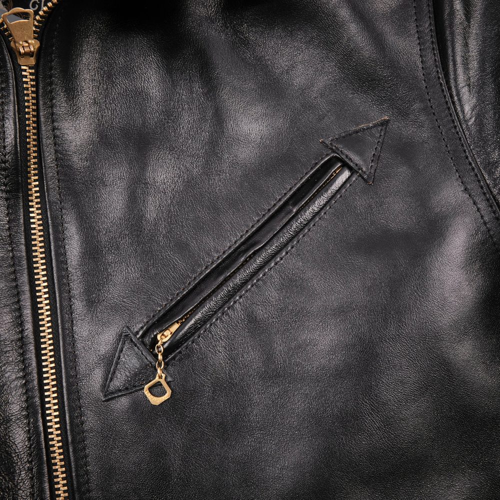Locklin Black Horsehide View 3