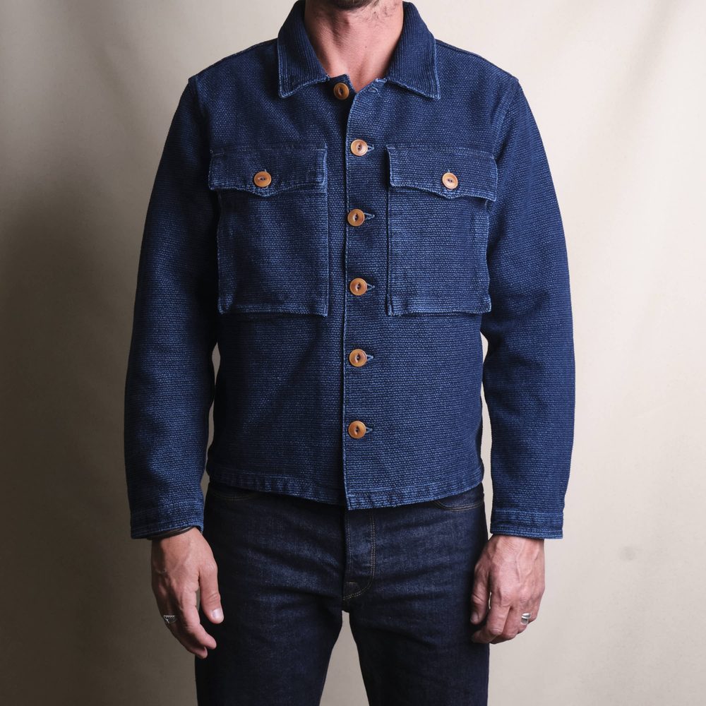 Midway Indigo Sashiko Single Rinsed Alternate