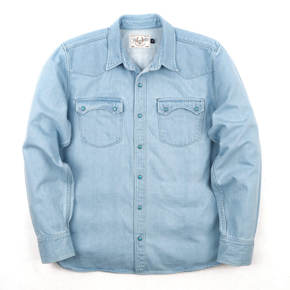 Modern Western <span> 11 Ounce Bleached Denim </span>