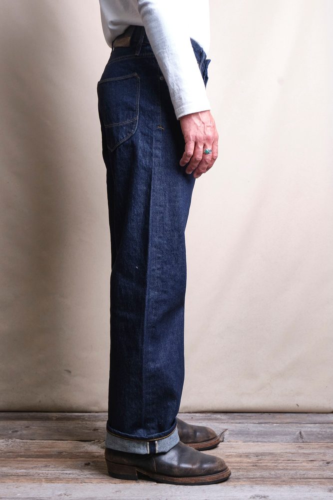 Modesto 14 Ounce 50's Blue Denim View 4