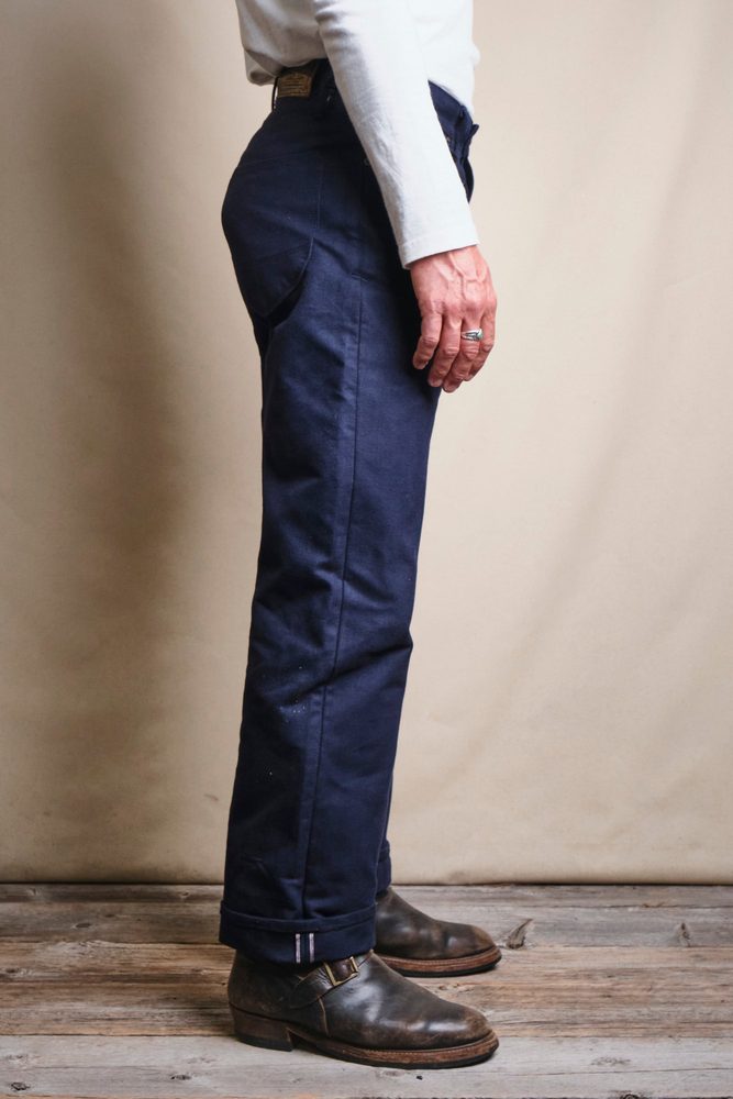 Modesto 15 Ounce Navy Canvas View 4