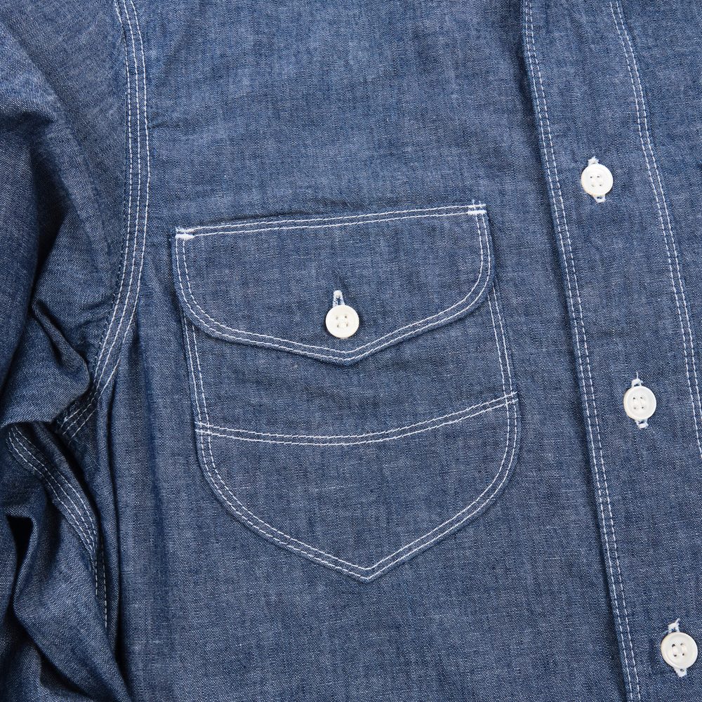 Modesto Shirt Chambray View 4