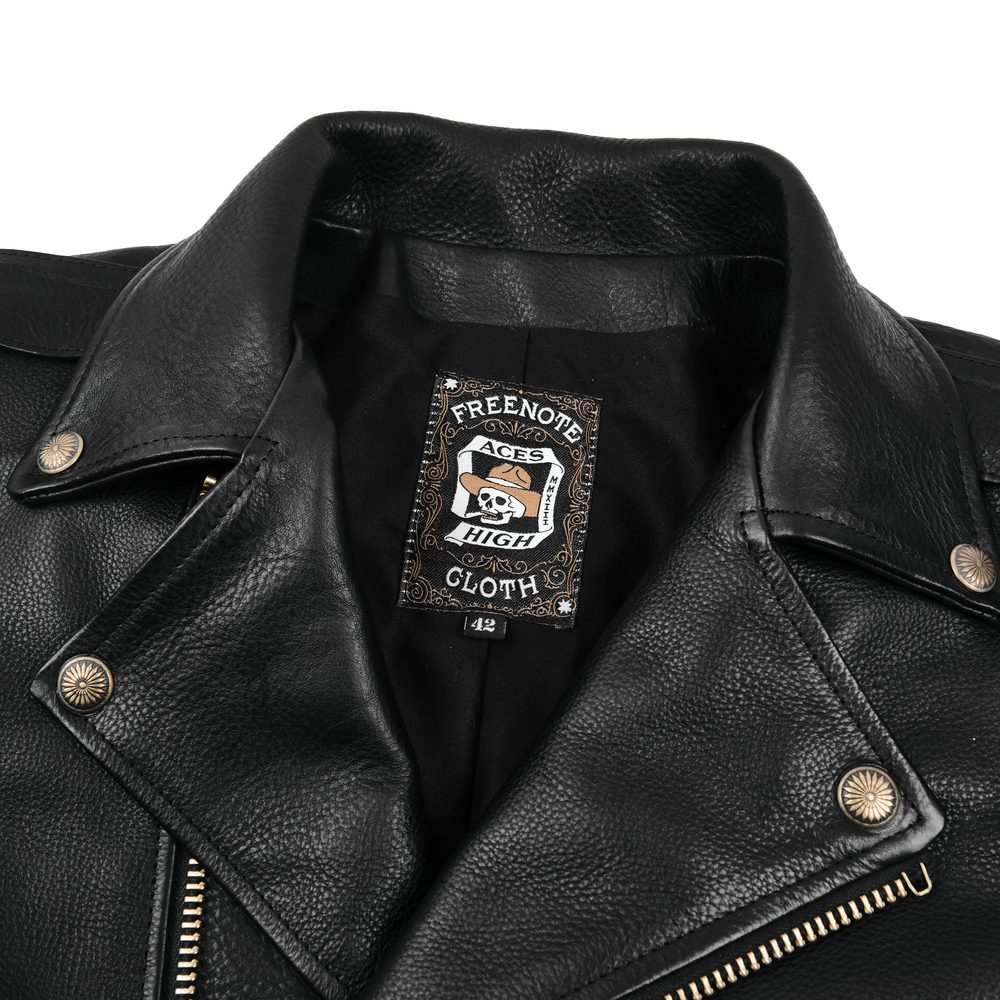 Mooch Moto Jacket Black Steerhide View 3