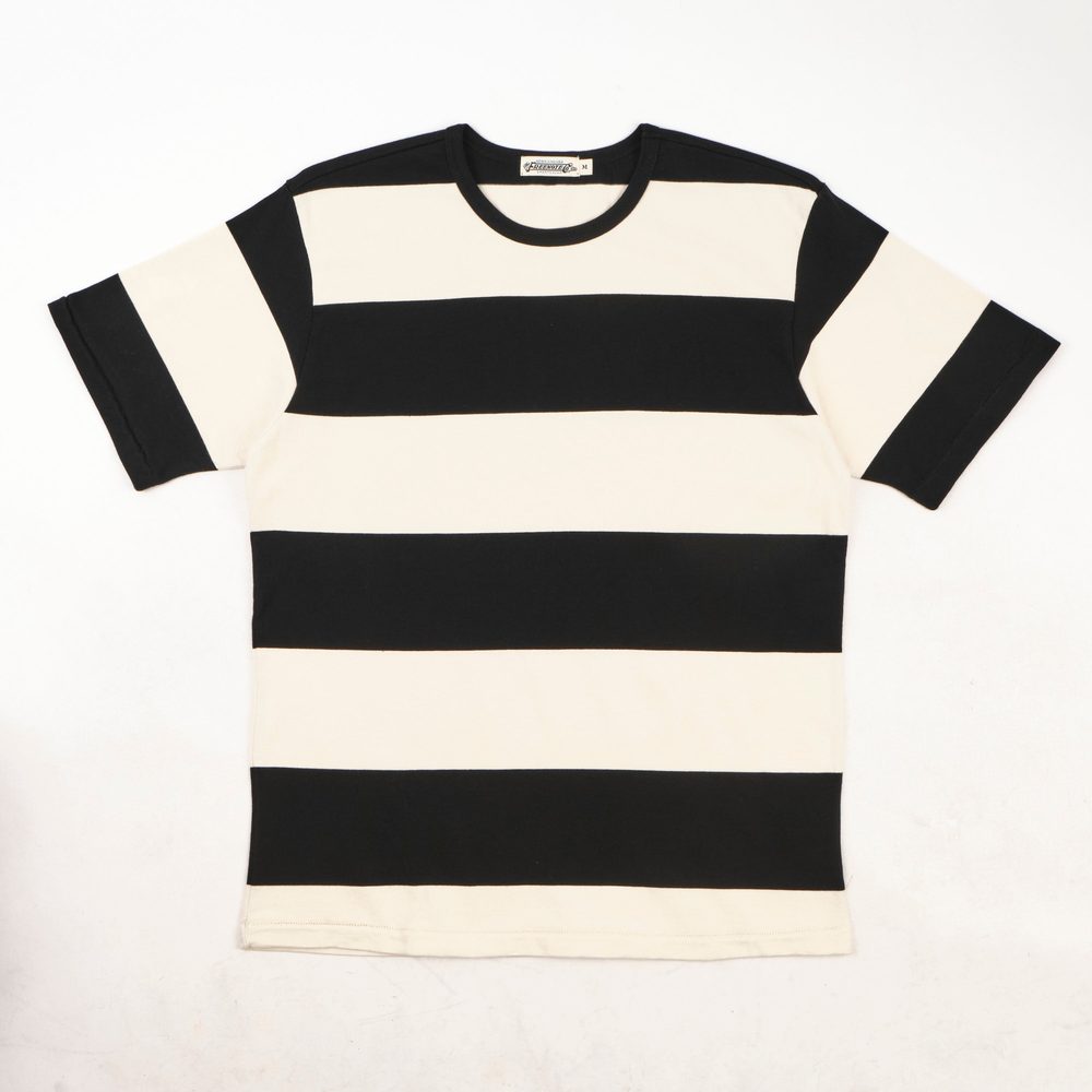 Mooch Tee Black Stripe