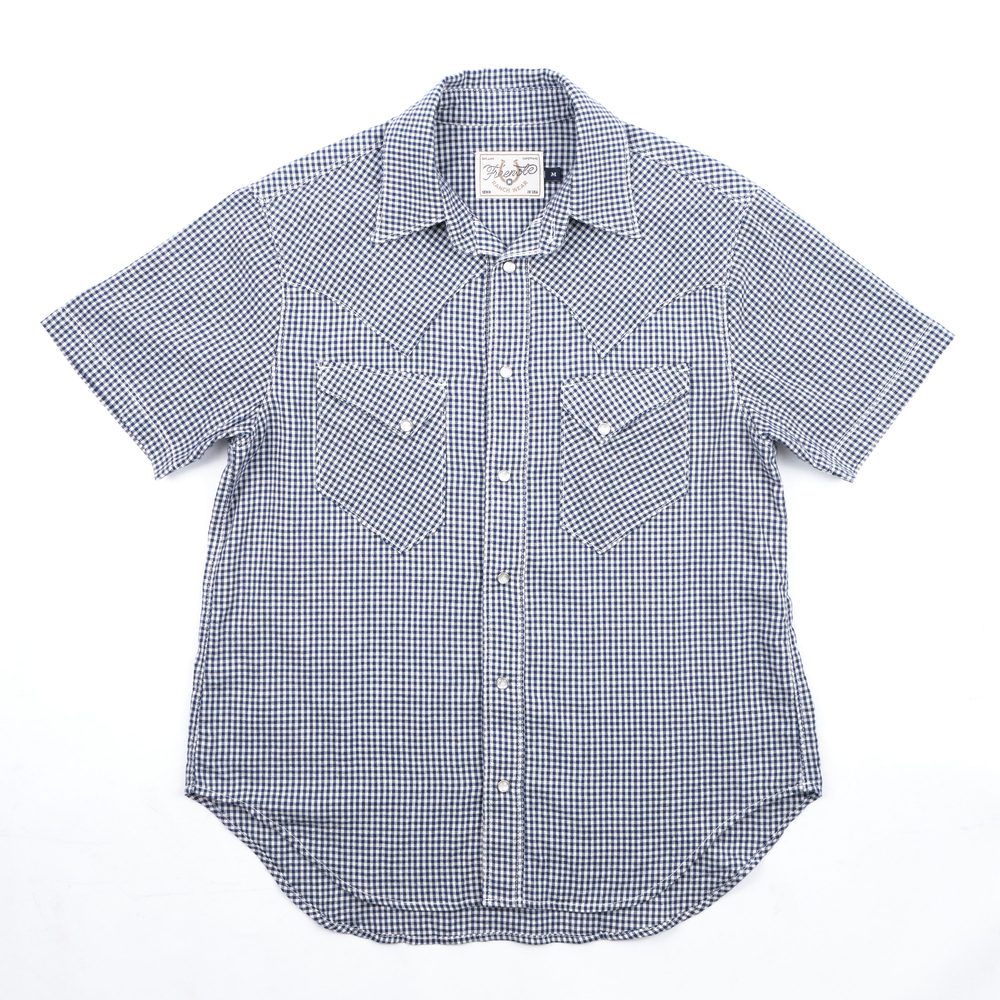 Northfork SS Blue Gingham