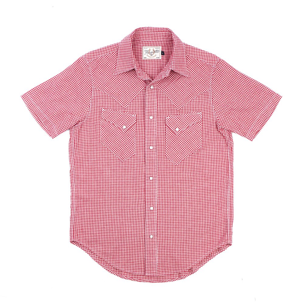 Northfork SS Red Gingham