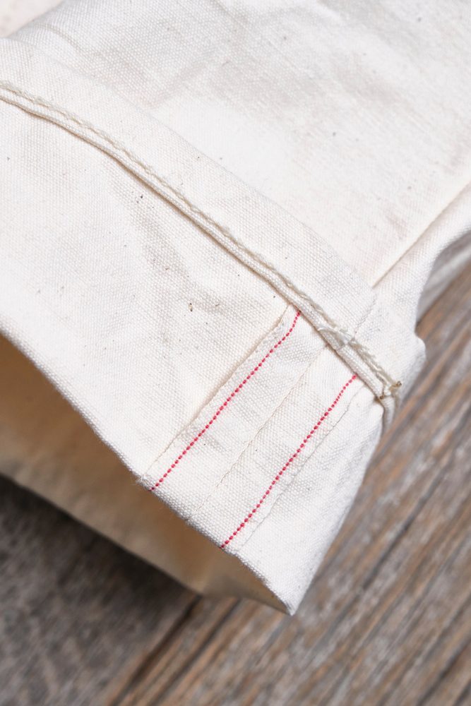 Portola Classic Taper 11 Ounce Natural Rinsed Canvas Alternate