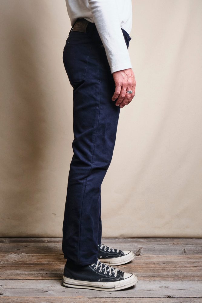 Portola Classic Taper 15 Ounce Navy Canvas View 4