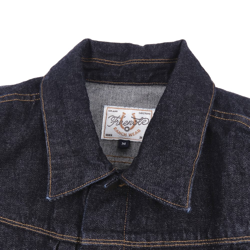 Riders Jacket 15 Ounce Unsinged Rinsed Alternate