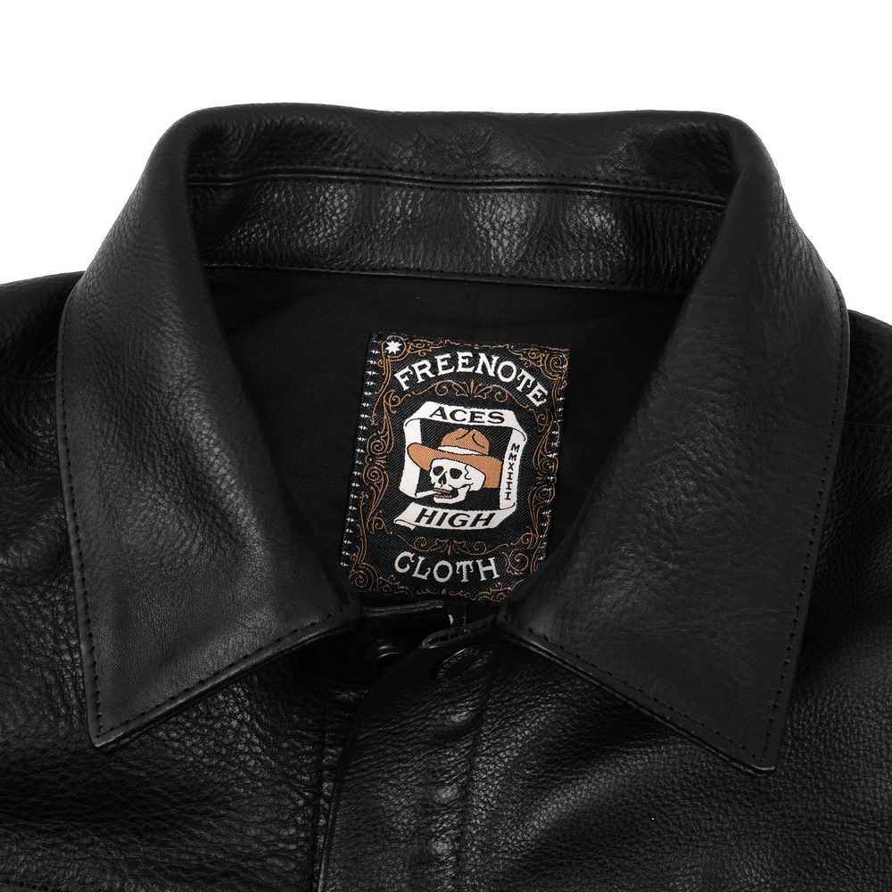 Riders Jacket Black Steerhide View 3