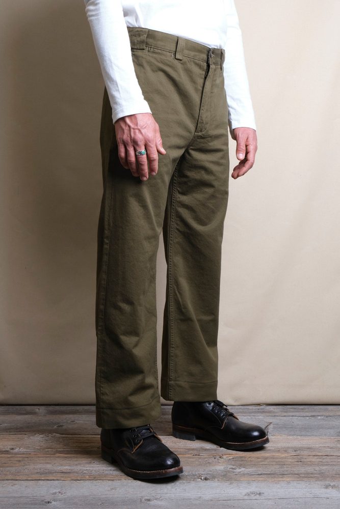 Shifter Pant 9 Ounce Olive Twill Alternate