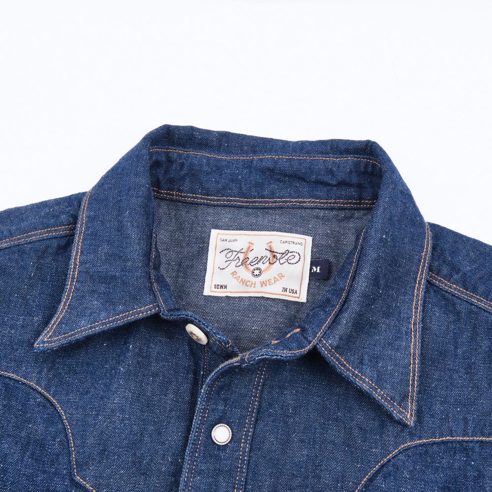 Sinclair Royal Blue Denim View 3