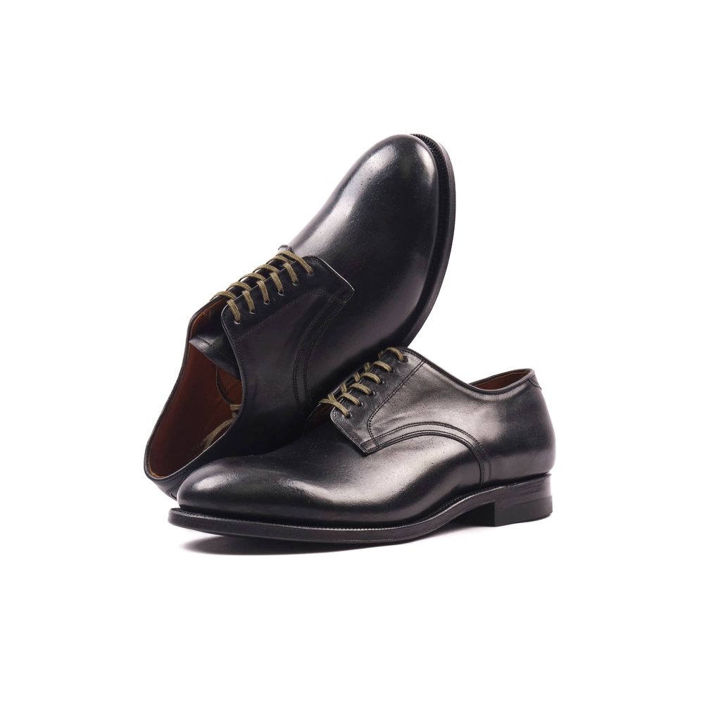 VIBERG NAVVY CUT SHOE - NERO KANGAROO Alternate