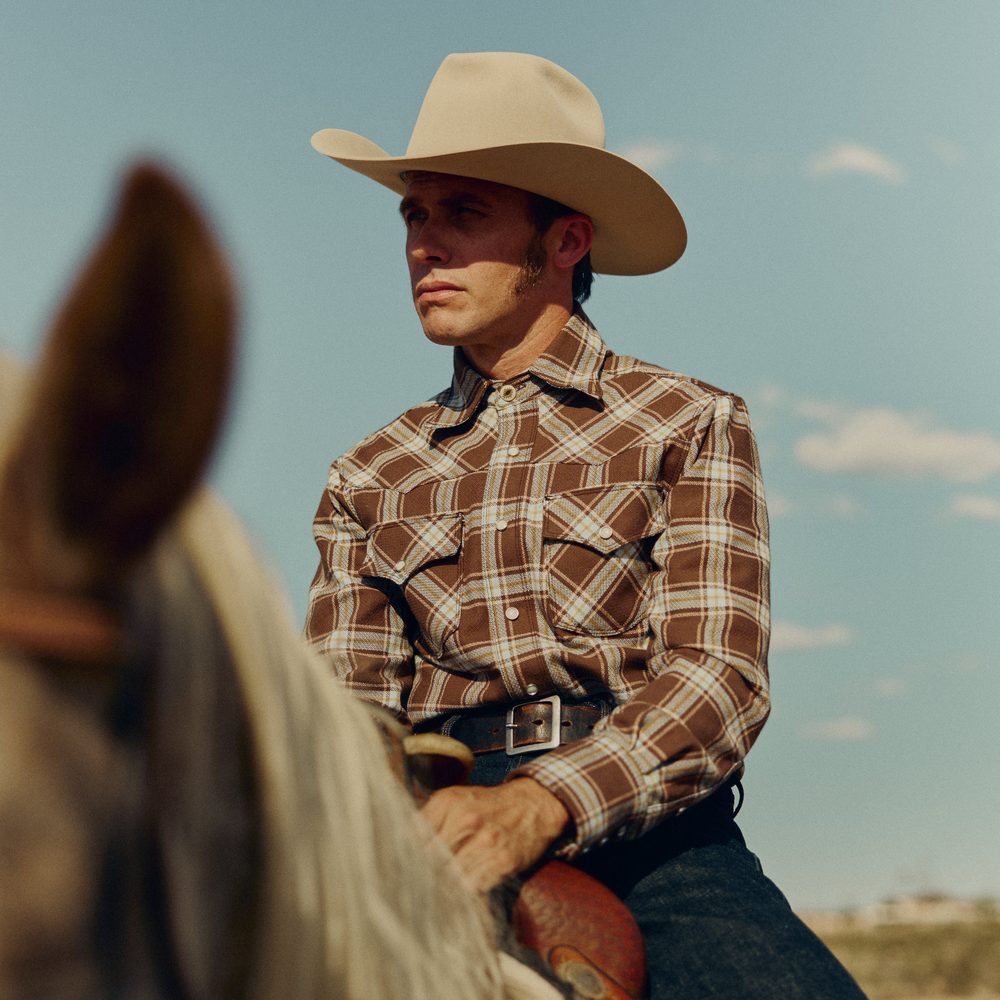 Western Scout Brown Plaid Alternate