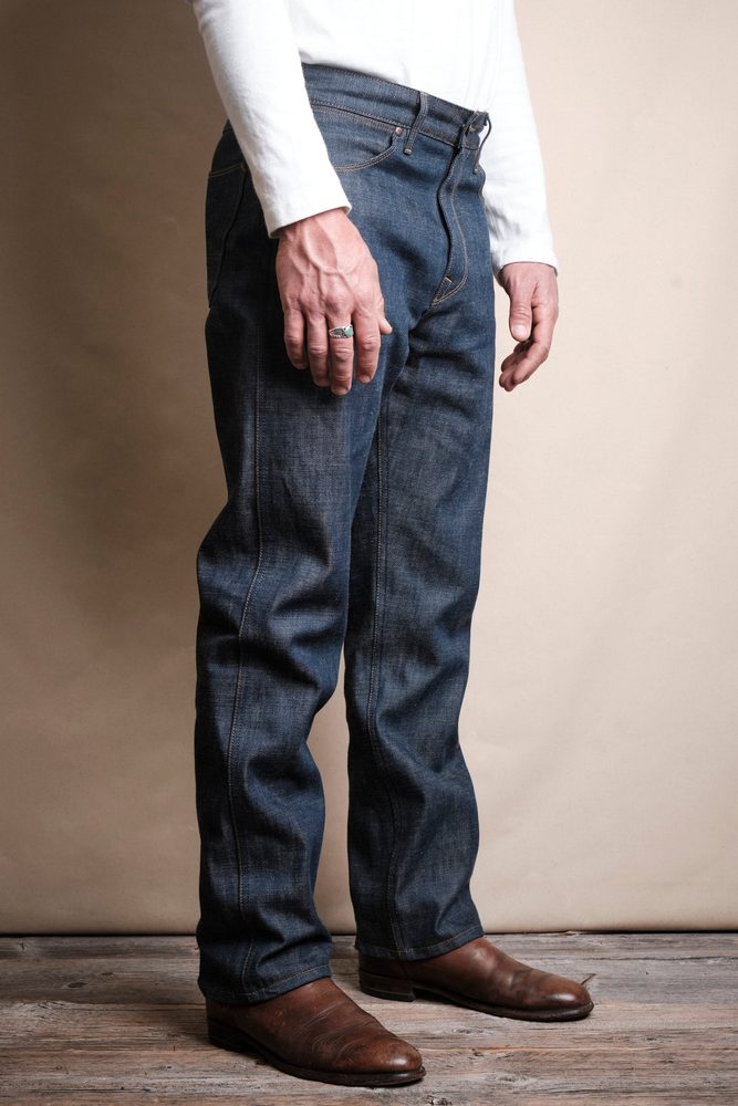 Wilkes Western 13 Ounce Natural Rinsed Denim View 3