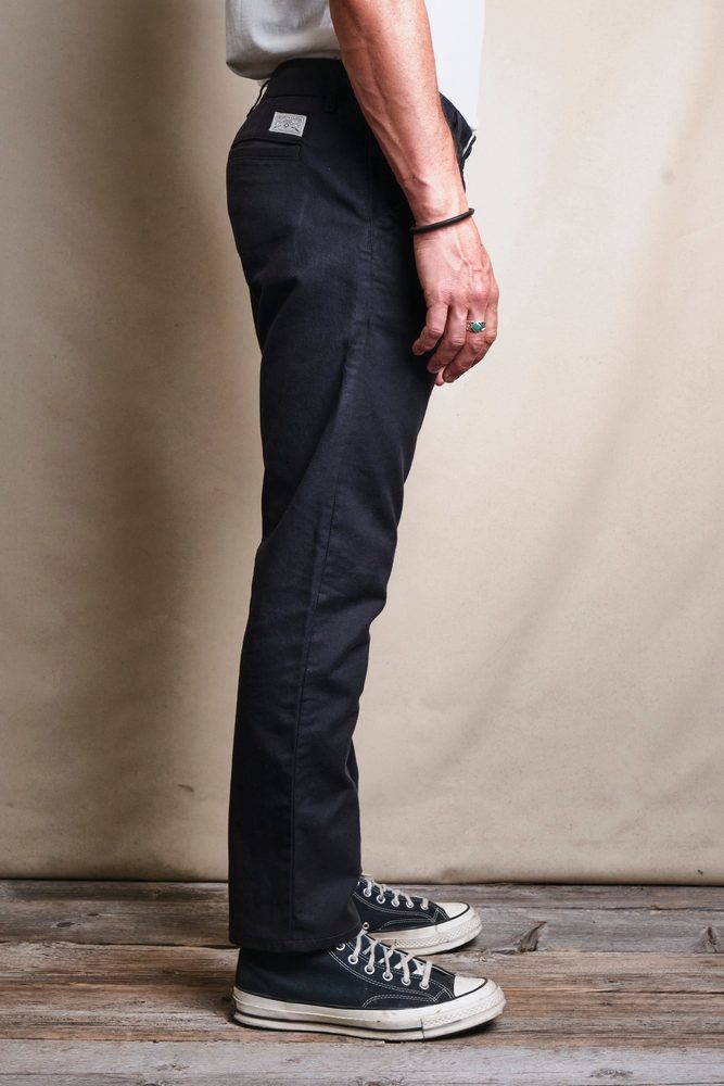 Workers Chino Slim Fit Black View 3
