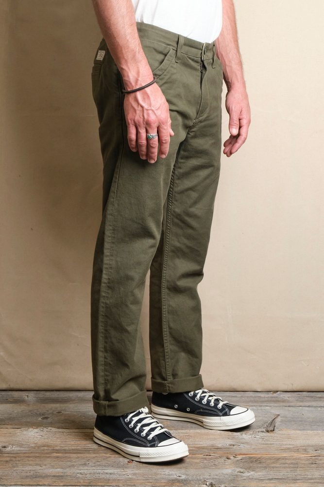 Workers Chino Slim Fit <span> Olive</span> Alternate