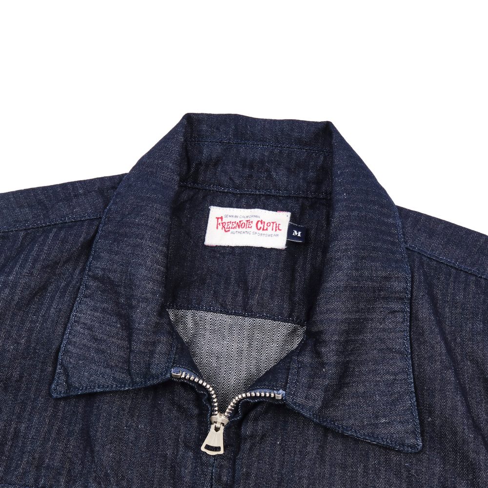 Yorba Navy Herringbone View 3